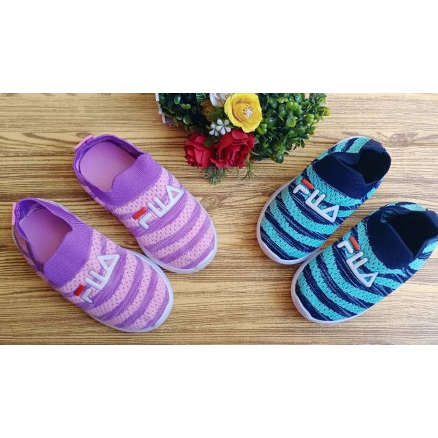 SEPATU RAJUT ANAK IMPORT MURAH/ SEPATU FILA MURAH / SEPATU ANAK LAKI PEREMPUAN IMPORT MURAH