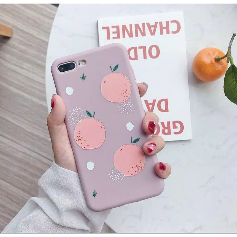 soft case casing hp realmi 7 warna pink