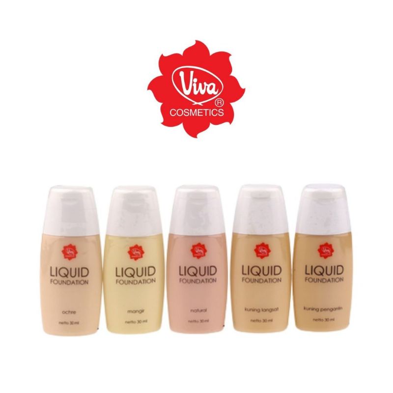 VIVA LIQUID FOUNDATION Alas bedak cair