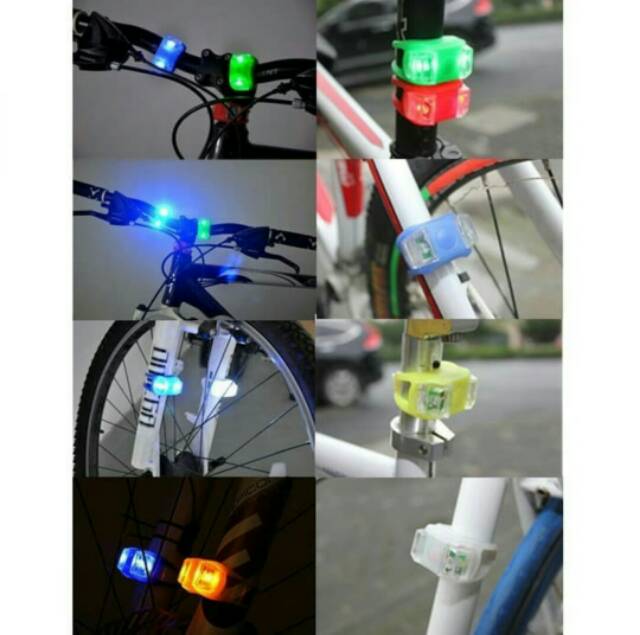 Lampu Sepeda Led Multifungsi