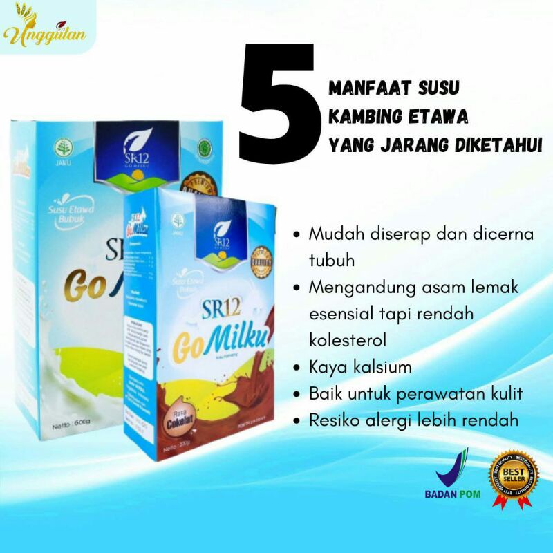 

susu kambing go milku SR12