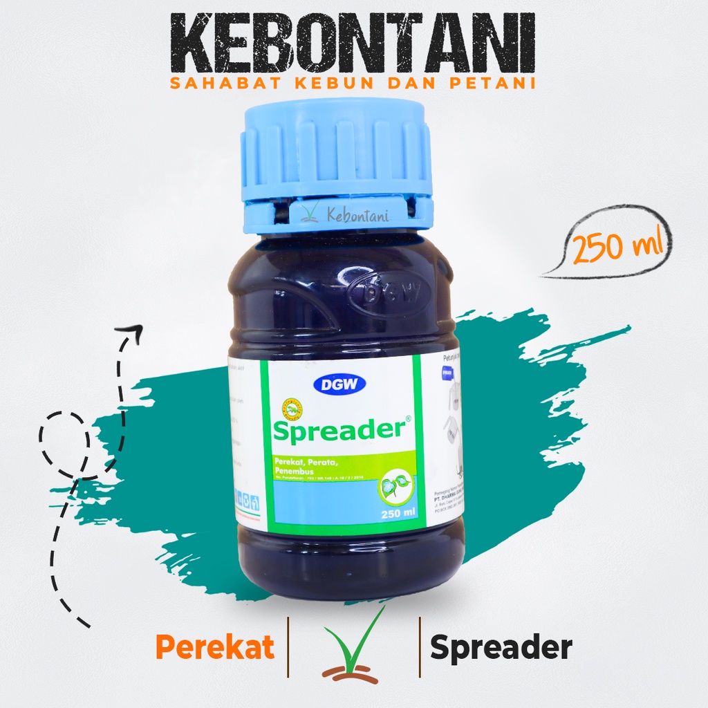 SPREADER 250 ml Perekat Perata Penembus Pestisida