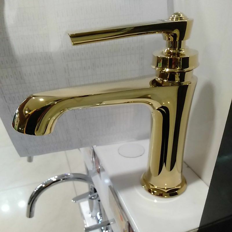 KRAN WASTAFEL PANAS DINGIN PALOMA FCP 7331 LIBERTY WARNA GOLD