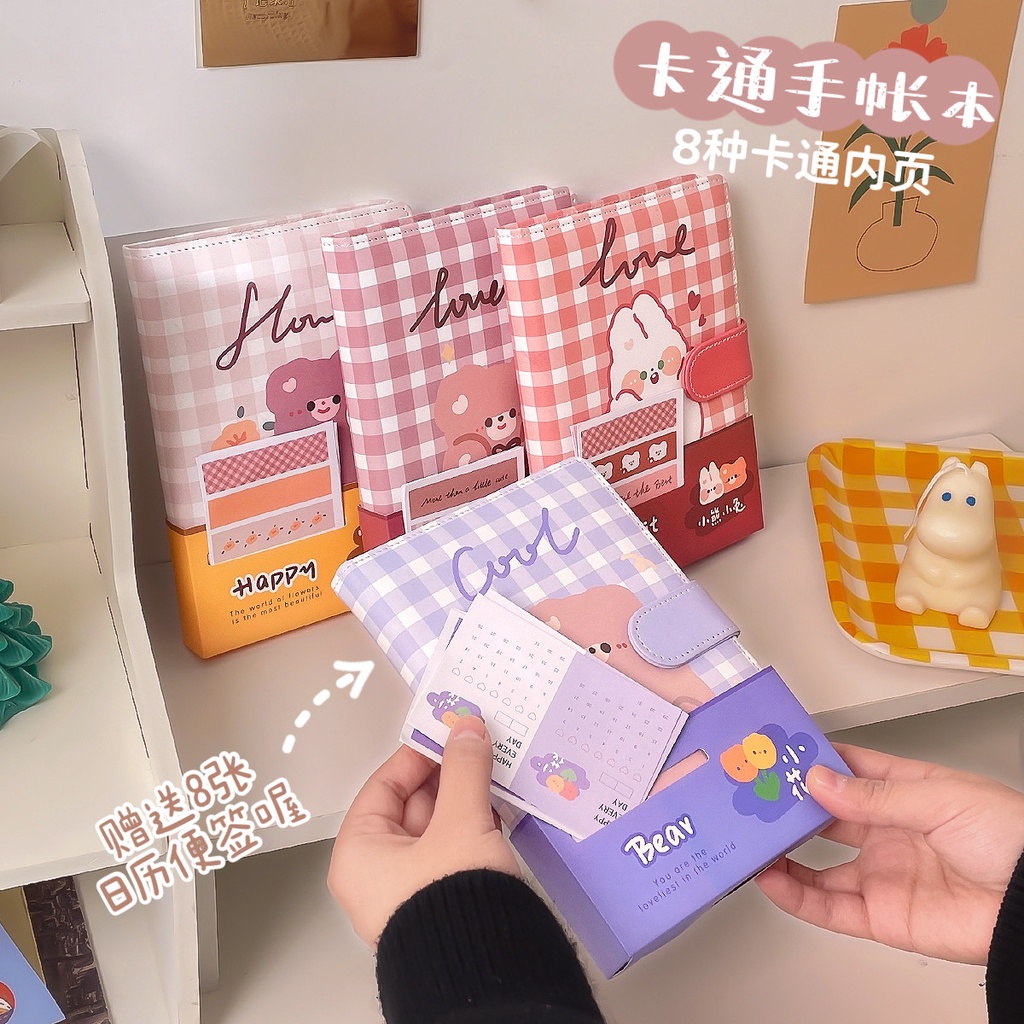 

[DZ] ST476 - Note Book Korea / Buku Diary / Buku Catatan Motif Bear