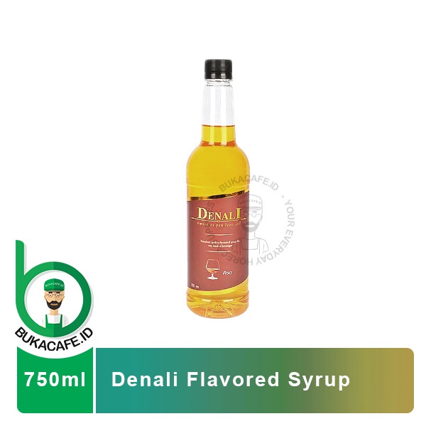 

Syrup Import Denali Ron 750ml - Sirup perisa Rum