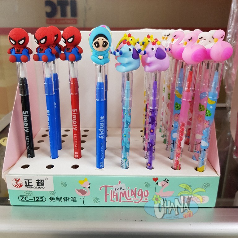 

OHANABETH - PENSIL BENSIA SUSUN CABUT KARAKTER PENSIL CABUT