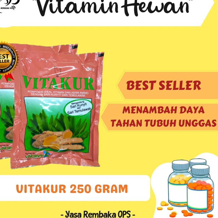 Rame-Rame VITAKUR 250 GR Vitamin Herbal Hewan Ternak | Discount Today | Terlaris Today | TERATAS