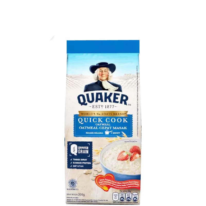 

Quaker Quick Cook Oatmeal 200 gr