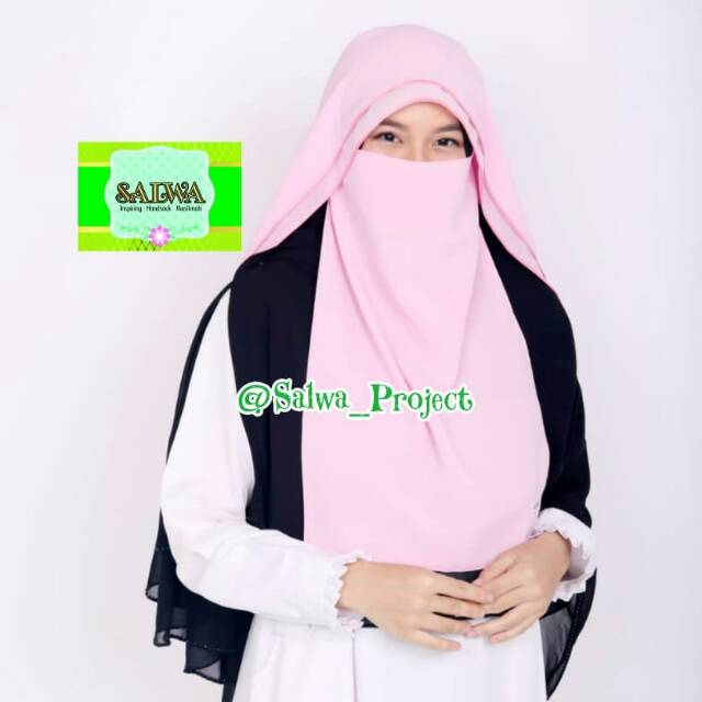 Niqab veil set cadar karet