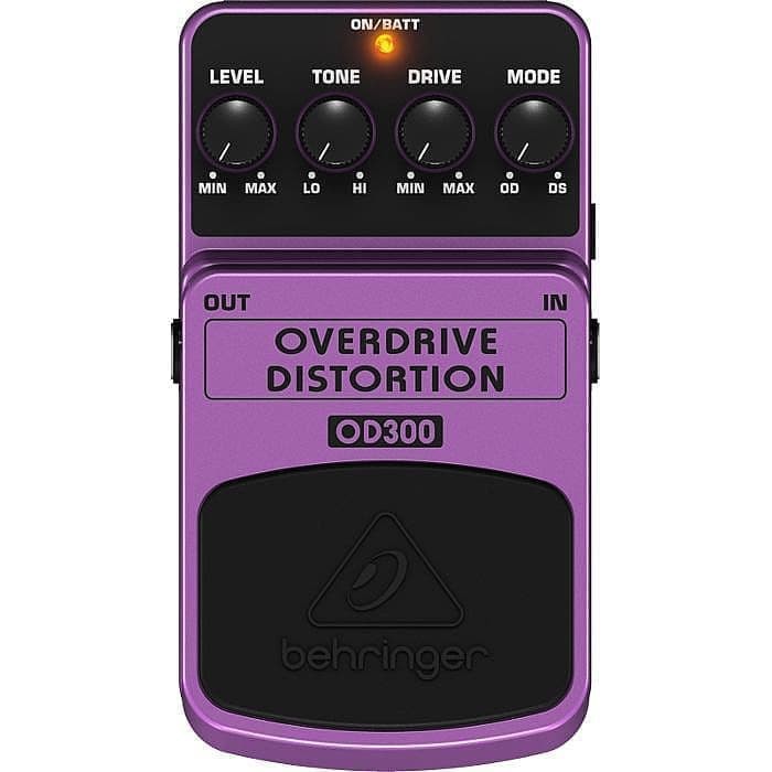 Jual Behringer OD300 OD 300 OD300 2Mode Overdrive & Distortion Efek Gitar Stompbox Pedal