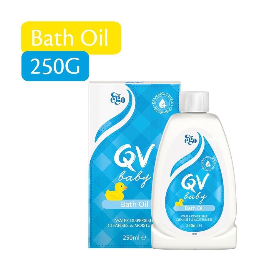 QV Ego Baby Bath Oil 250ml (Minyak mandi bayi)