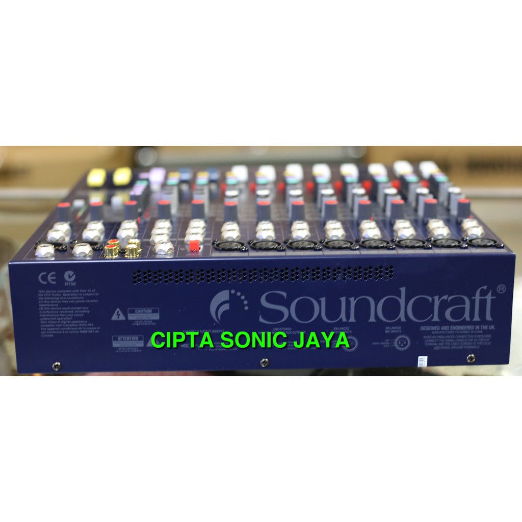 mixer Soundcraft EFX 8. Full 8 Chanel EFX8