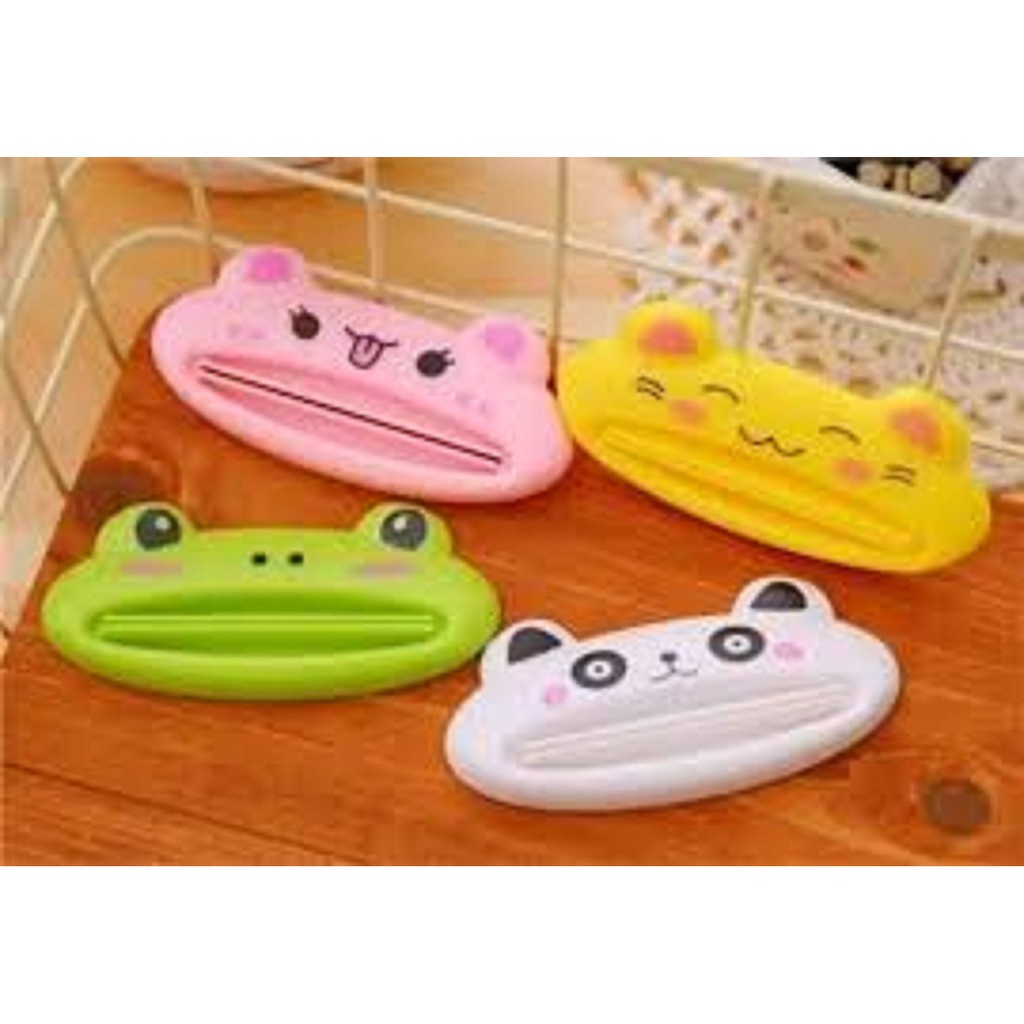 Jepitan Pasta Gigi Bentuk Binatang -- AC 30 -- Animal Penjepit Odol Karakter Lucu Animal Perlengkapan Kamar Mandi Dispenser tempat sikat gosok pasta gigi odol rak kamar mandi mainan mandi anak - Aksesoris mandi souvenir lucu