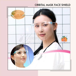 Orbital mask face shield kacamata pelindung masker kaca mata mask face shield nagita