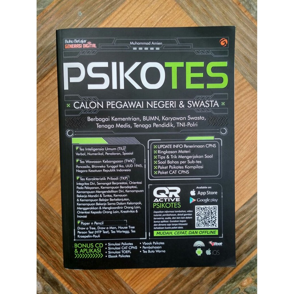 Buku Tes Psikotes Masuk Kerja Psikotes Calon Pegawai Negeri Swasta Buku Tes Cpns Shopee Indonesia