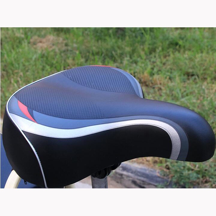 SHENGXIN Sadel Sepeda Comfortable Bike Saddle Model Spring - SX-120 - Black