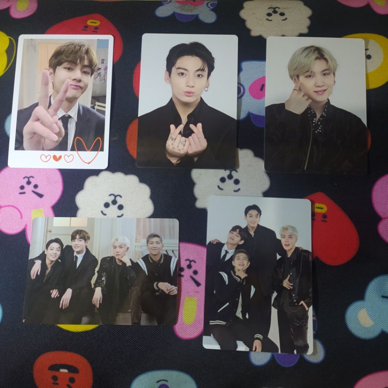 OFFICIAL MPC PTD SPC V, JK 5/8, SUGA 8/8, UNIT 1/4 3/4 - TAEHYUNG, JUNGKOOK, YOONGI