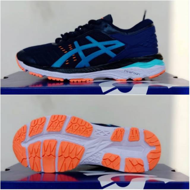  Sepatu  Voli Asics  Gel  Kayano  24 Navy Sepatu  Voli dan 