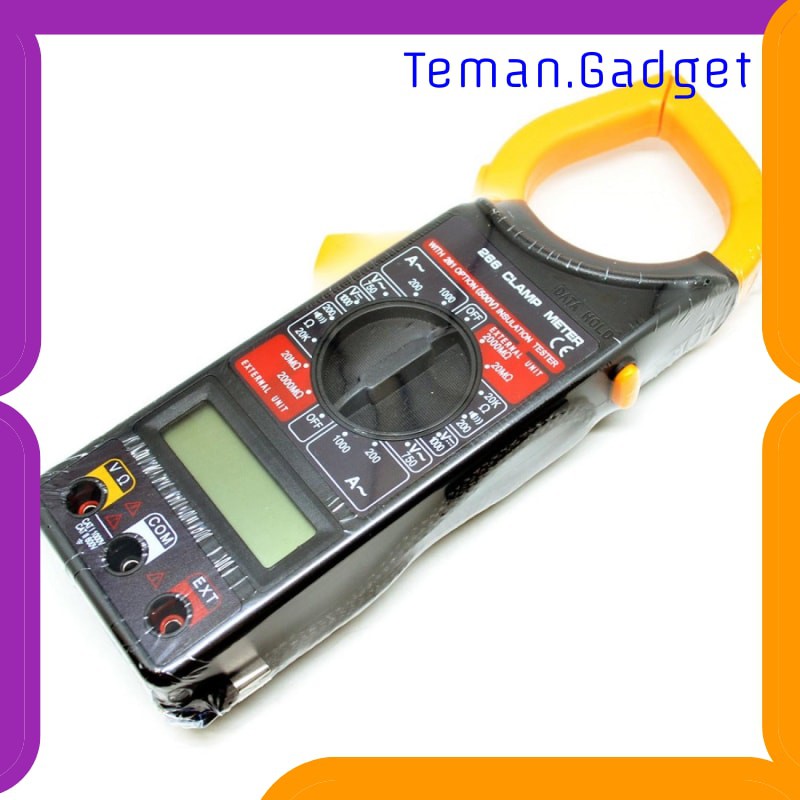 TG-DE137 Taffware Digital Clamp Multimeter Tang Ampere - DT266