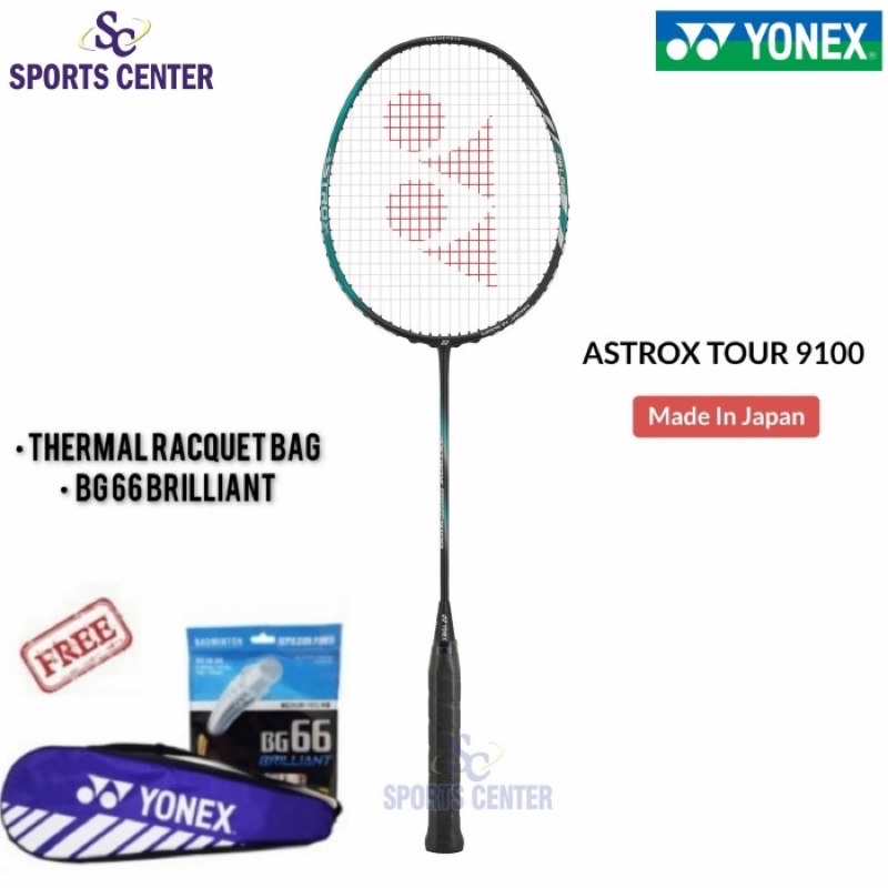 New Raket Badminton Yonex Astrox Tour 9100 Green
