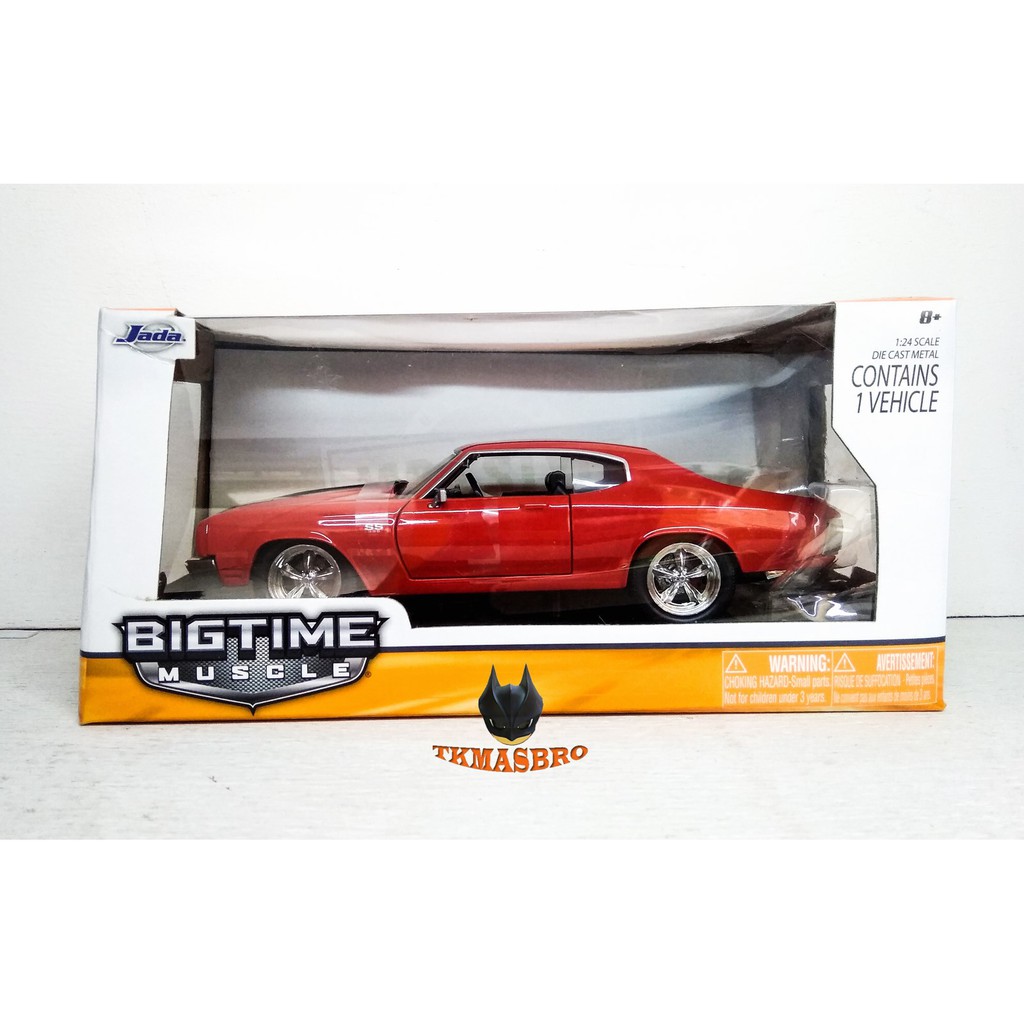 Jada 1:24 Fast Furious Doms Chevy Chevelle SS merah
