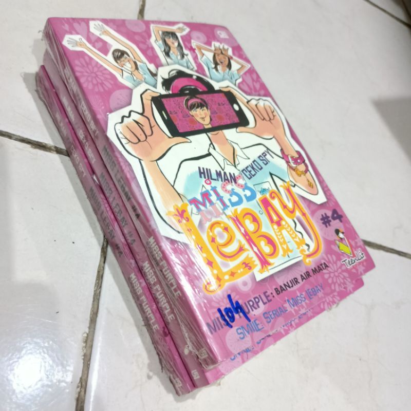 OBRAL BUKU NOVEL / BUKU FIKSI / Novel Remaja #7A/B/H-Miss Lebay