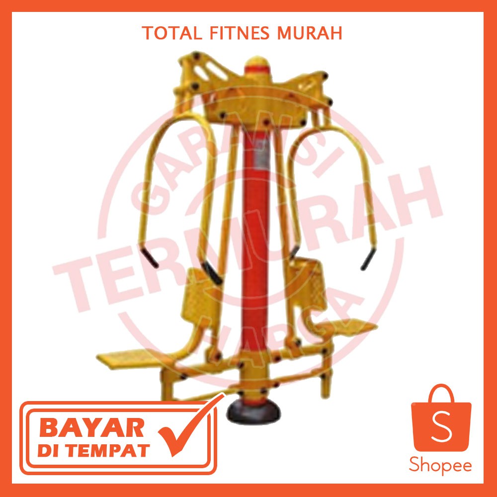 Alat Fitnes Outdoor CHEST PRESS 2 SEAT