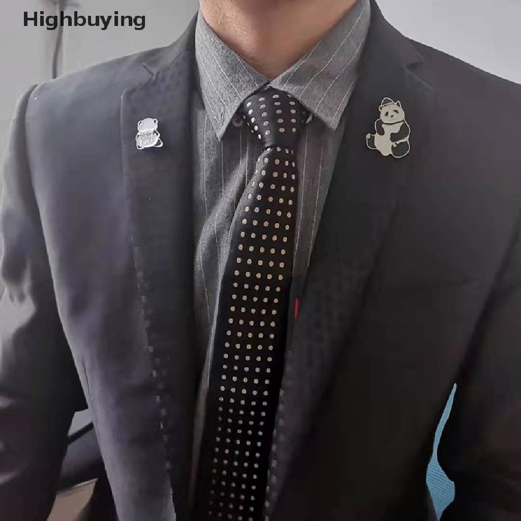 Hbid Bros Bentuk Panda Cina Bahan Metal Untuk Hadiah
