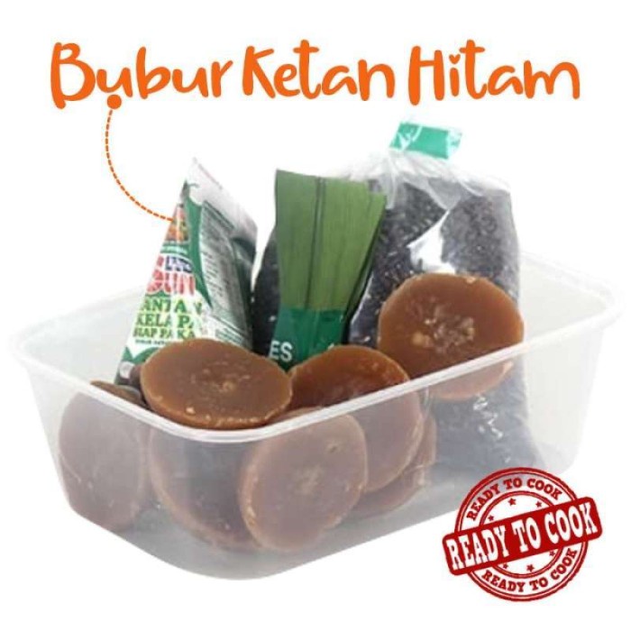 

Paket Siap Masak Bubur Ketan Hitam 1 pack / 3-4 Porsi