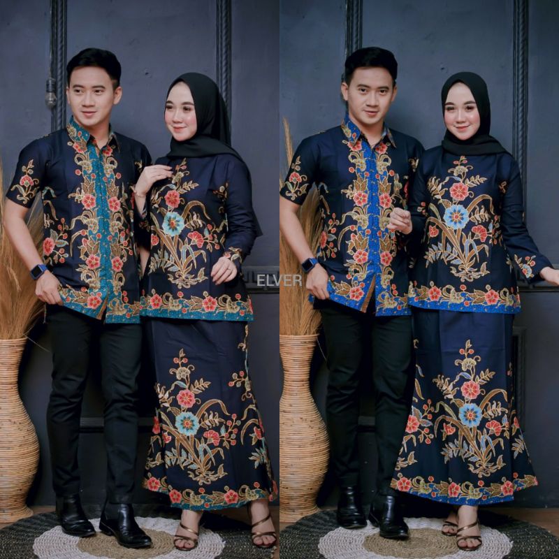 COUPLE RNB BATIK PRADA UNGGUL JAYA EXCLUSIVE / KOPEL KEMEJA RNB PRADA