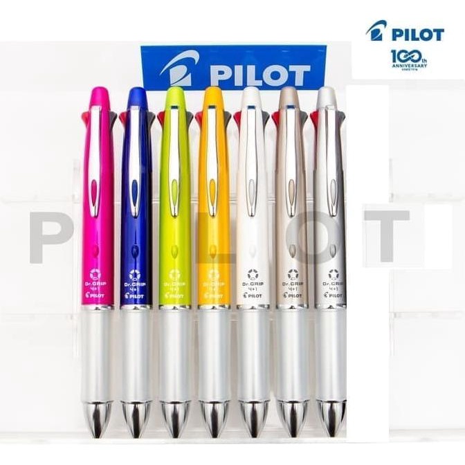 PILOT "DR. GRIP" 4+1 / PULPEN PILOT "DR. GRIP" 4 PEN + 1 PENSIL