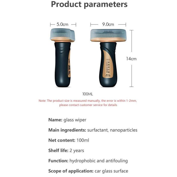 Alat Gosok Pembersih Kaca Mobil Penghilang Jamur Kaca Mobil