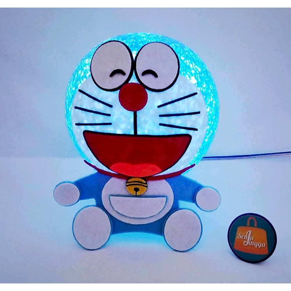 Termurah Lampion Benang Lampu Tidur Karakter Doraemon Hiasan Meja