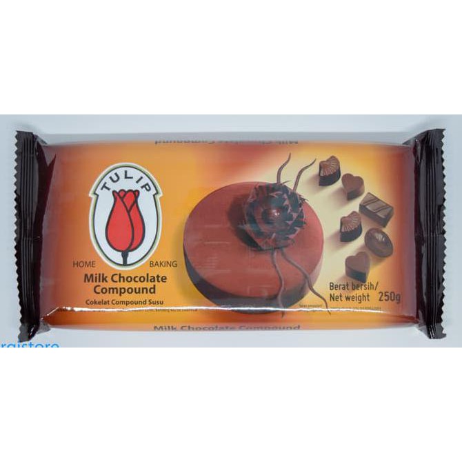 

31.87-Kue- Tulip - Milk Chocolate Compound 250G -Terlengkap-Termurah-Dijamin.