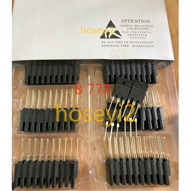 10pcs  B778 D998 2SB778 2SD998 TO-220F