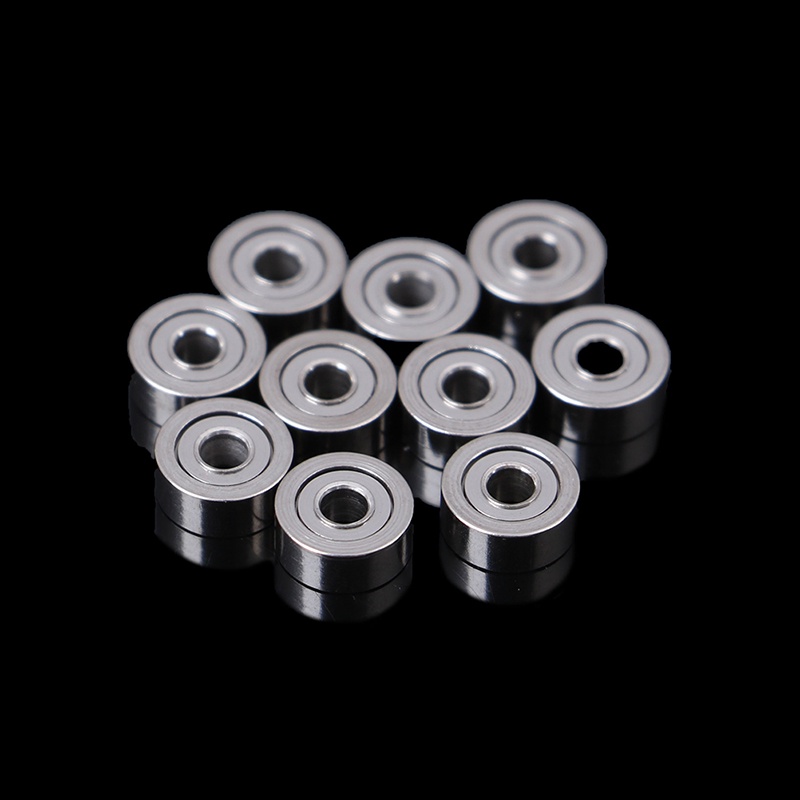 10pcs MR62ZZ Bola metal mini Presisi Ukuran 2X6 X 2.5mm