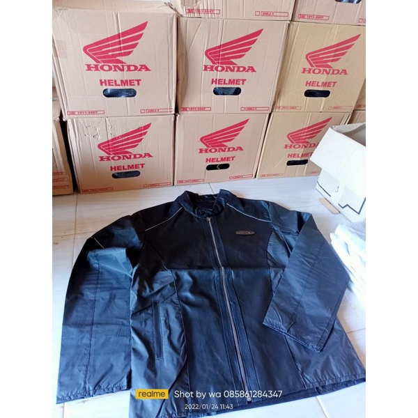 jaket kulit Vario pcx scoopy original honda