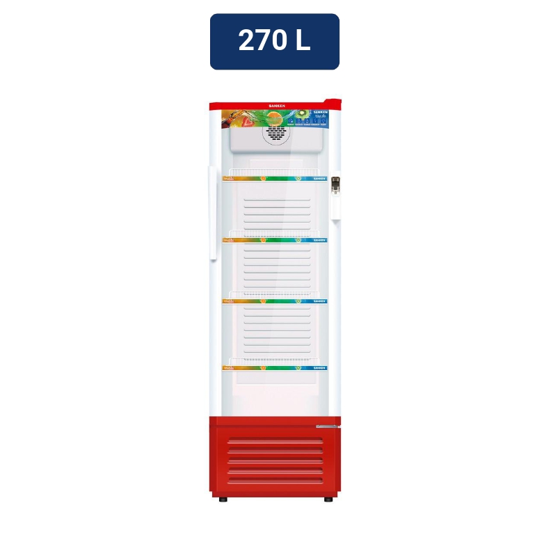 Sanken SRS-278MR Showcase 270 Liter