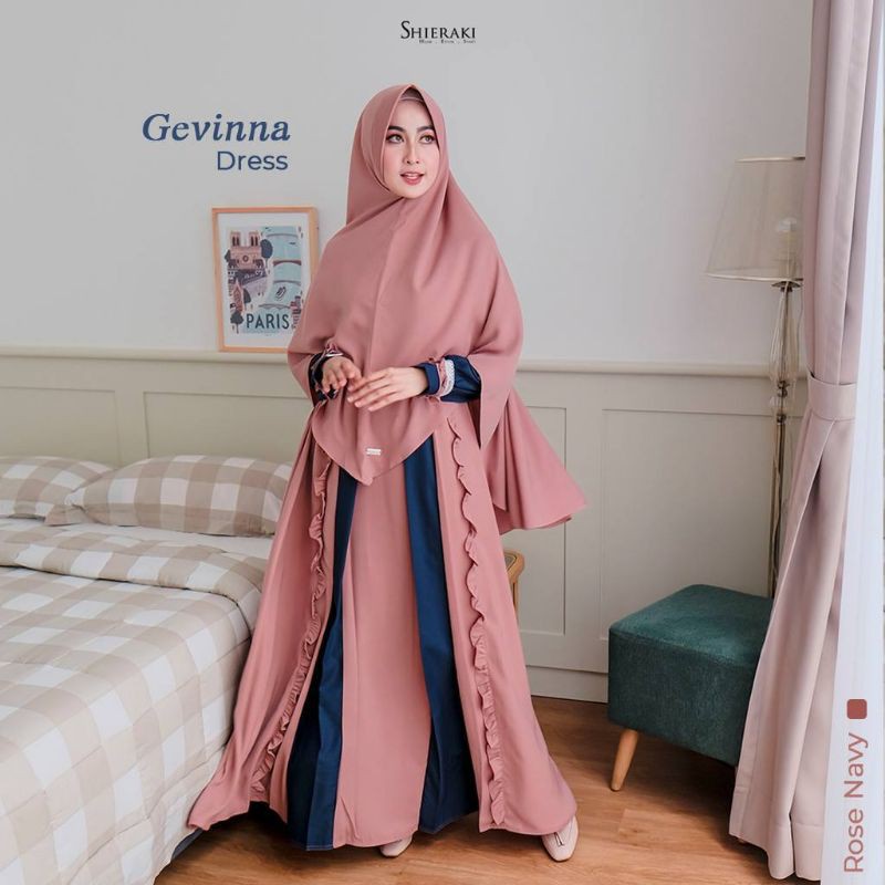 GEVINA DRESS ONLY BY SHIERAKI | GAMIS EXCLUSIVE