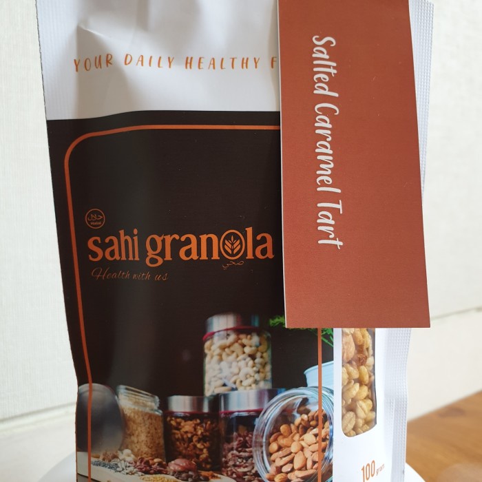 

Jual Premium Granola Salted Caramel Tart 250Gr