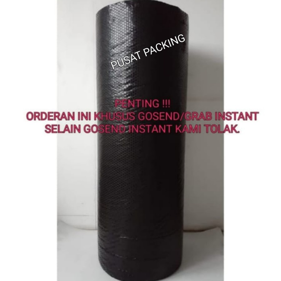 

Bubble Wrap HITAM 50meter/Plastik Packing Babel/Buble Wraping HITAM