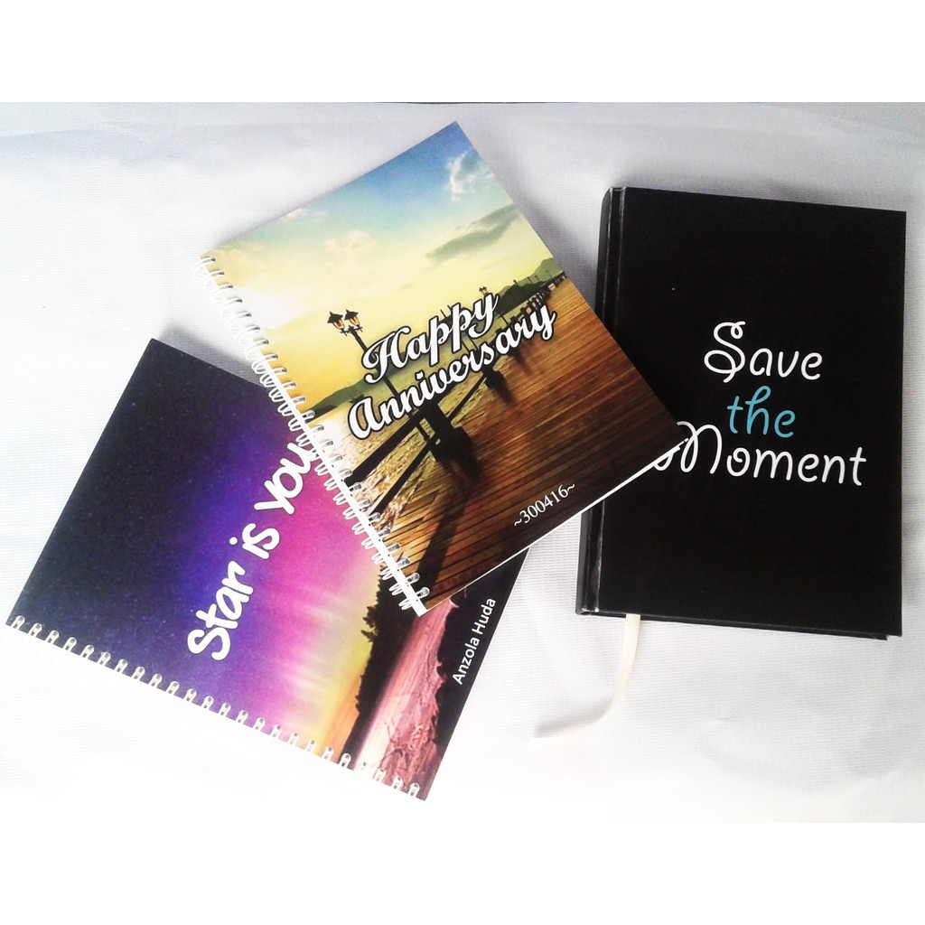 Paket Notebook Hardcover (A5) + Polaroid  (Ac 260) + Tali Rami