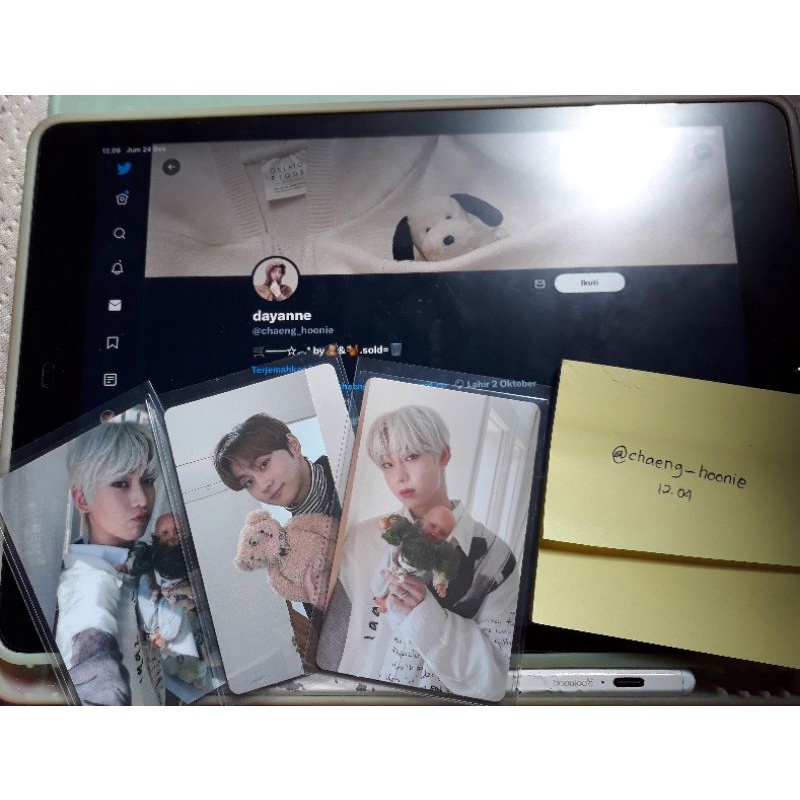 BOOKED PC ENHYPEN JUNGWON BONEKA HYPE CONCEPT BUNDLE LD M2U SELCA SUNOO BORDER CARNIVAL BDC PHOTOCAR