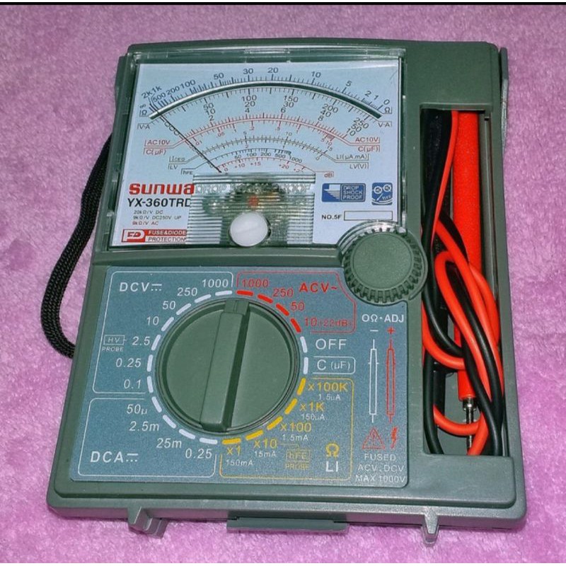 Multitester Analog Sunwa YX 360TRD