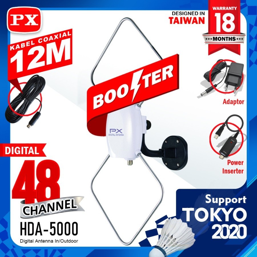Antena Digital TV Outdoor PX HDA-5000