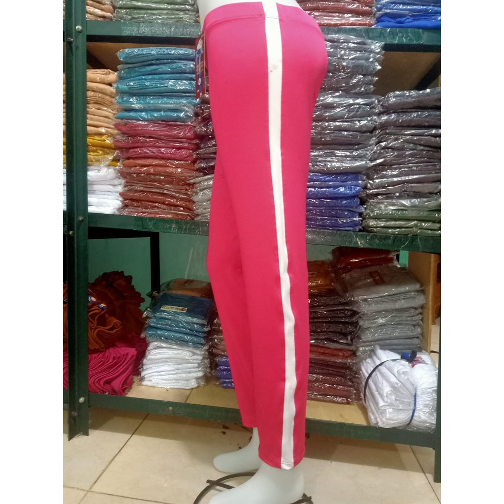 Celana Legging Salur Garis Nagita sport Wanita leging lejing olahraga sporty senam zumba aerobic bersepeda renang bersepeda Leggings