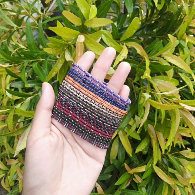 GELANG TALI SIMPLE PRUSIK / GELANG TALI GUNUNG OUTDOR / GELANG TANGAN / GELANG KAKI