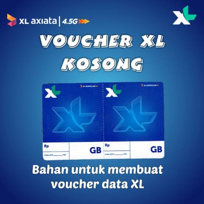 VOUCHER KOSONG - ZERO - PAKET DATA - INJECT - XL AXIATA