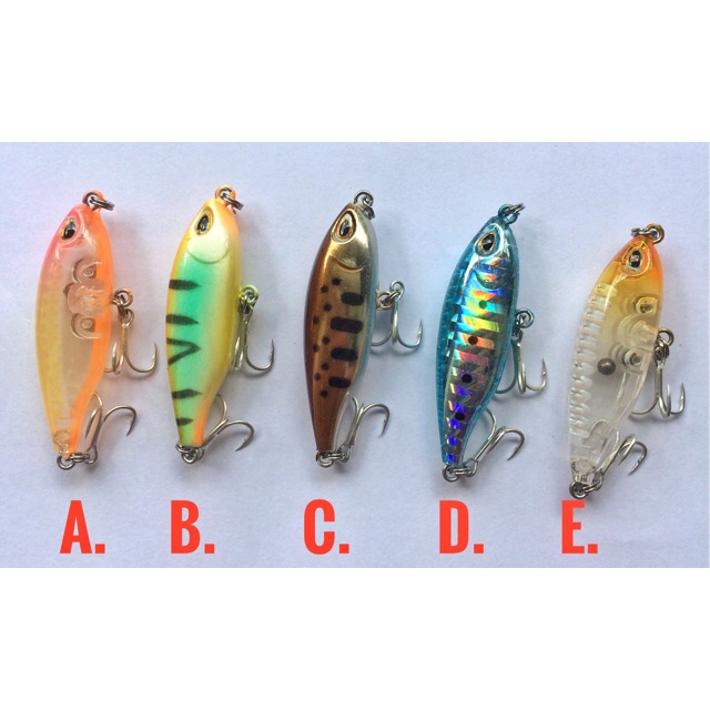 Umpan casting MINNOW, POPPER, PENCIL/WTD (LURE FACTORY)