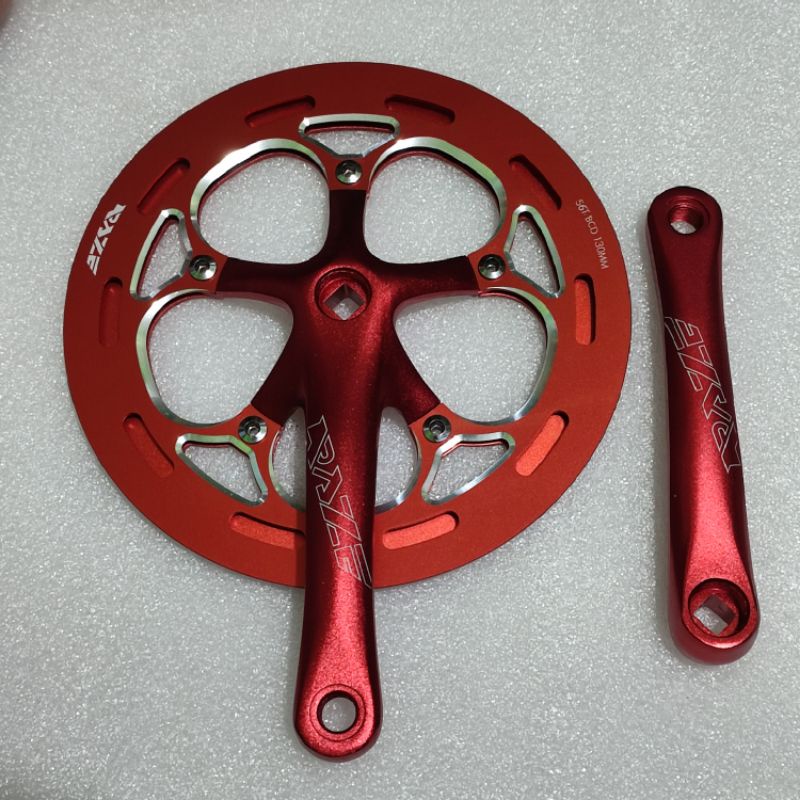 crank raze 56T crank sepeda lipat crank minion crank minitrek single crank 56T crank single 56t
